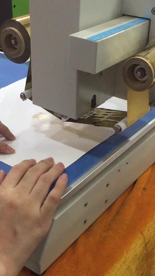 Hot Stamping Foil Thermo Printer Clothes Label Printing Machine