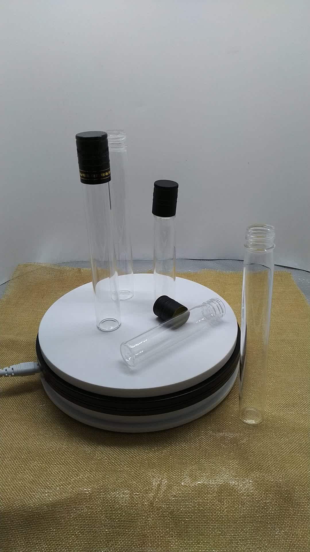 Dealer Clear Tube Wine Glass Bottle 50ml 100ml Small Test Wine Bottle