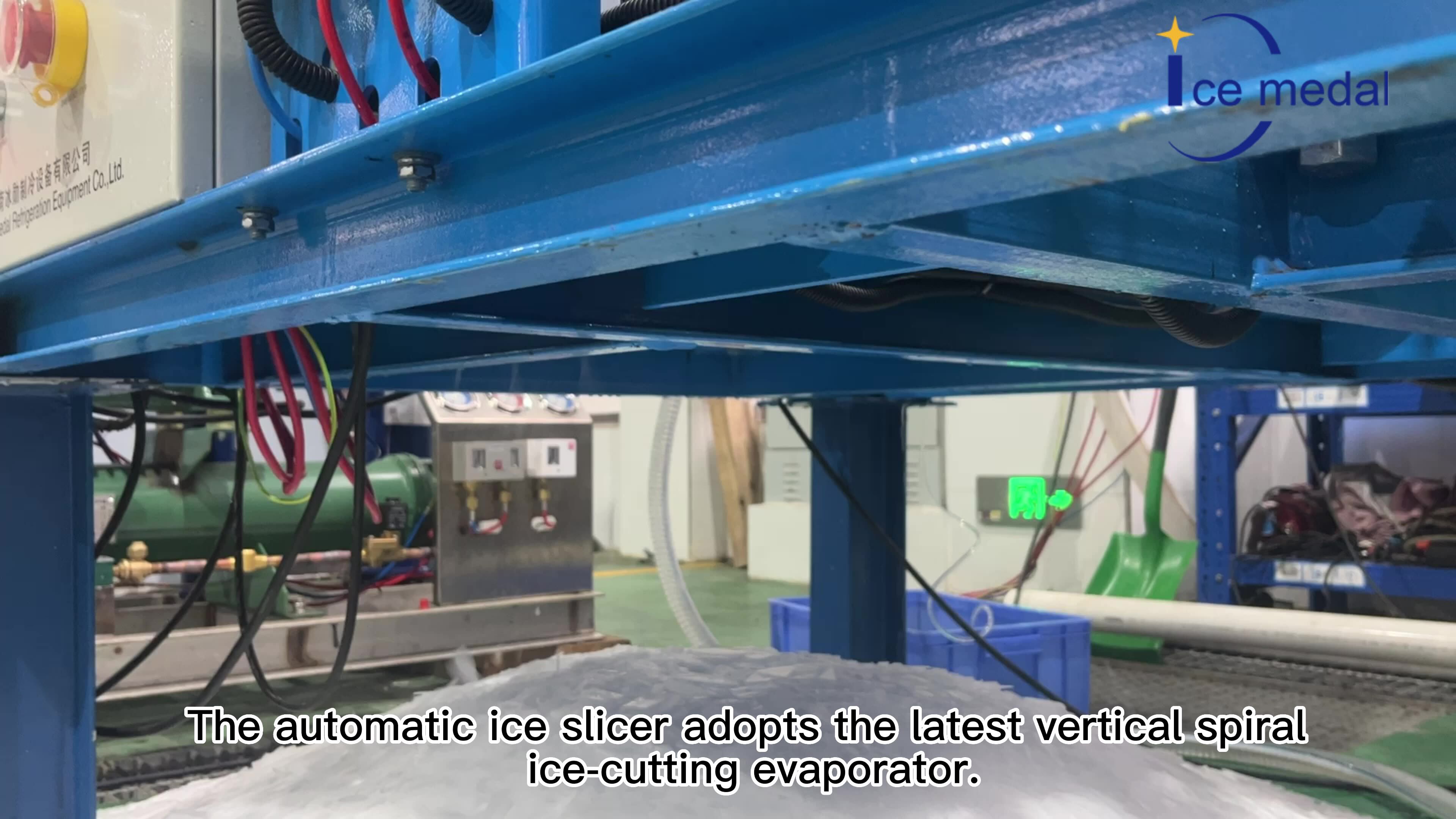 Icemedal Imt30 30 Tons Flake Ice Maker Machine With Automatic Ice