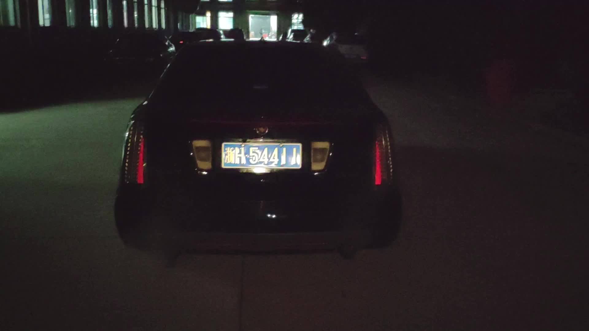 China Top Sale Auto Parts Exhaust Tip With Led Light Carbon Fiber