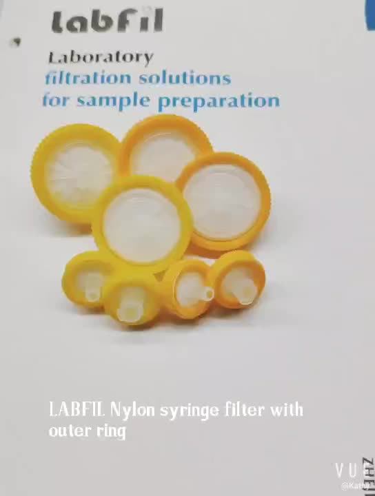 Labfil 13mm 0.22um Nylon Syringe Filter Membrane For Lab Use Buy 13mm