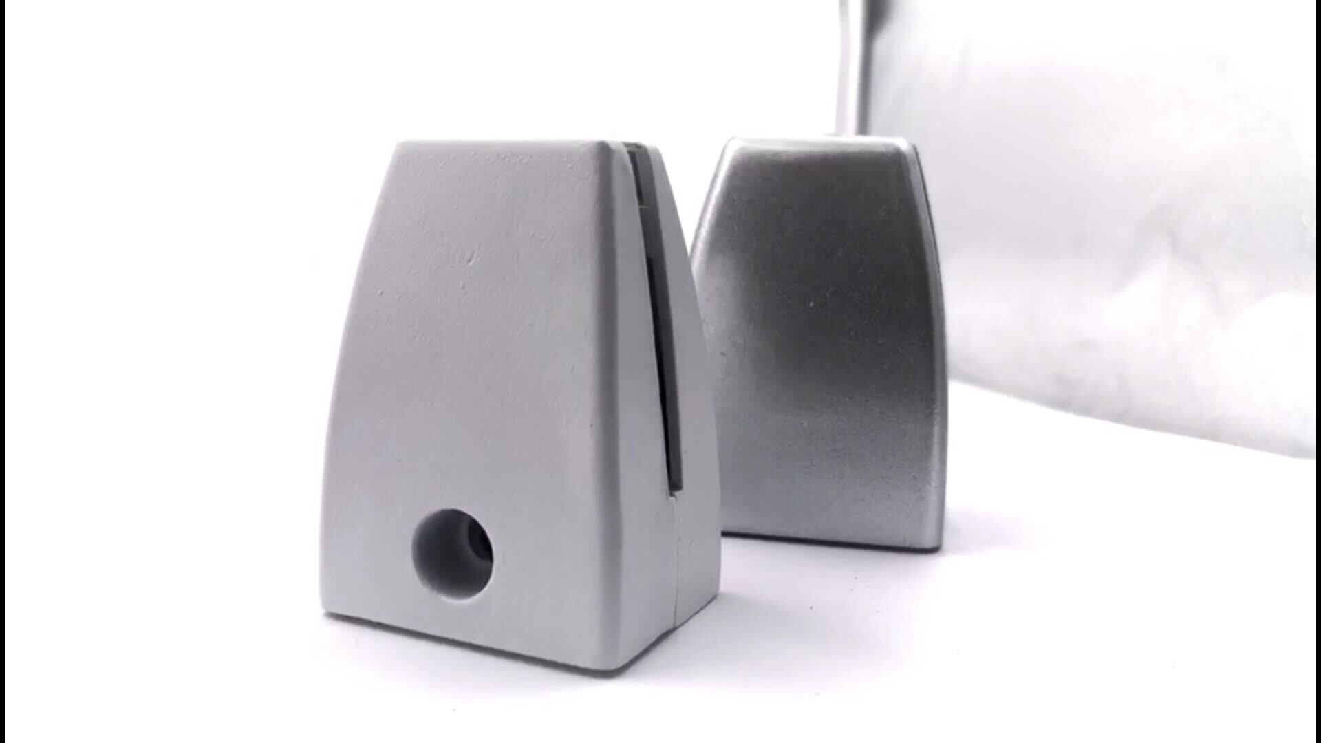 Cmj003 High Quality Aluminum Acrylic Screen Clamp Desk Screen Clamps