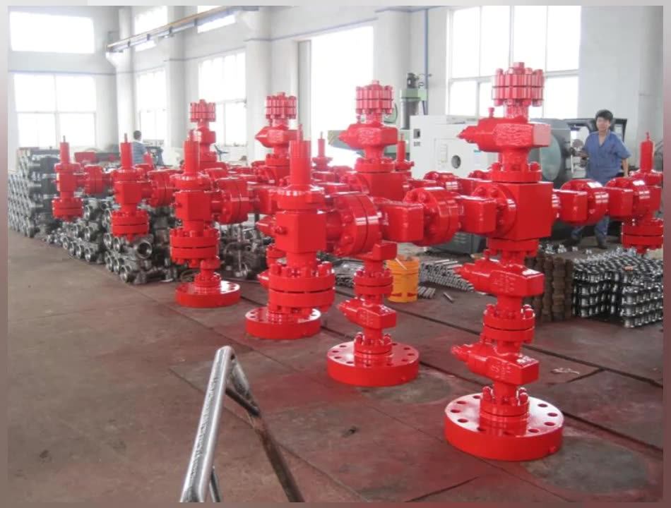 Customized Made Oil Drilling Equipment Xmas Tree / Surface Tree / Oil