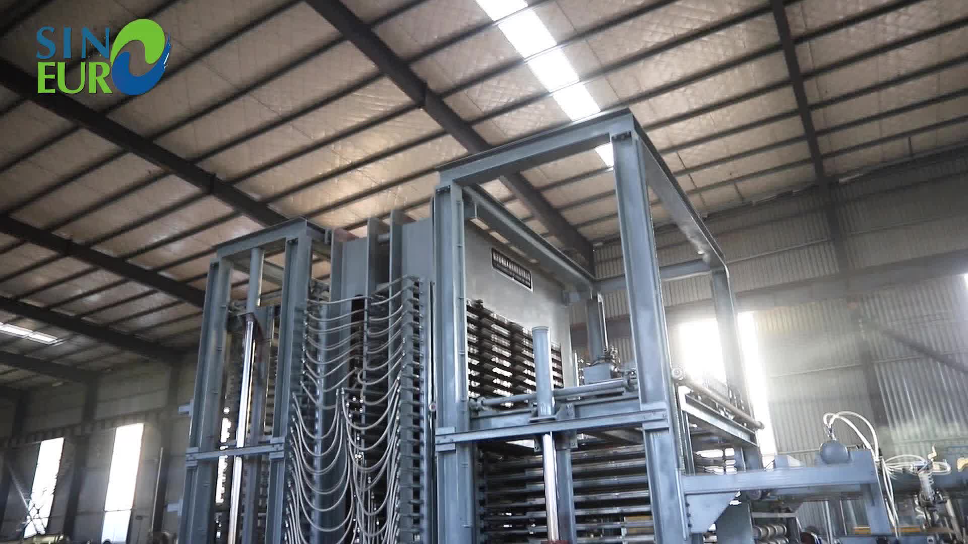 800t Hydraulic Hot Press Machinery For Ply Wood Making Machine Hot