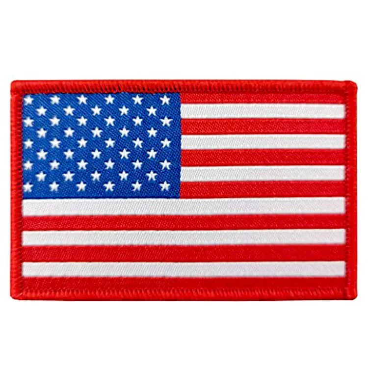 Бейдж с крючками-липучками, нарукавник, (Physicals), США, с вышивкой