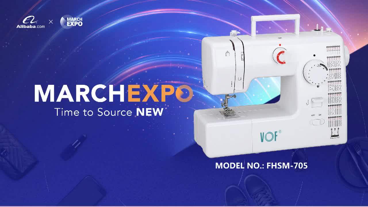 Vof Fhsm705 Multifunction Bag Overlock Embroidery Sewing Machine Buy