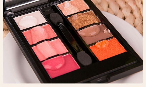 潮 品 ZUZU ngưỡng mộ khay phấn mắt 8 màu 8g khay trang điểm màu mờ chói màu trang điểm mắt không thấm nước bảng phấn mắt colourpop