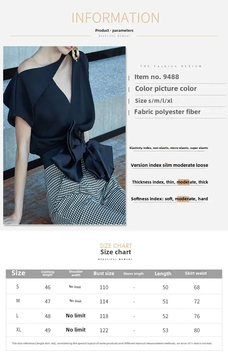 Đầm maxi nữ thắt eo phong cách retro châu Âu — Áo + quần chi tiết 1