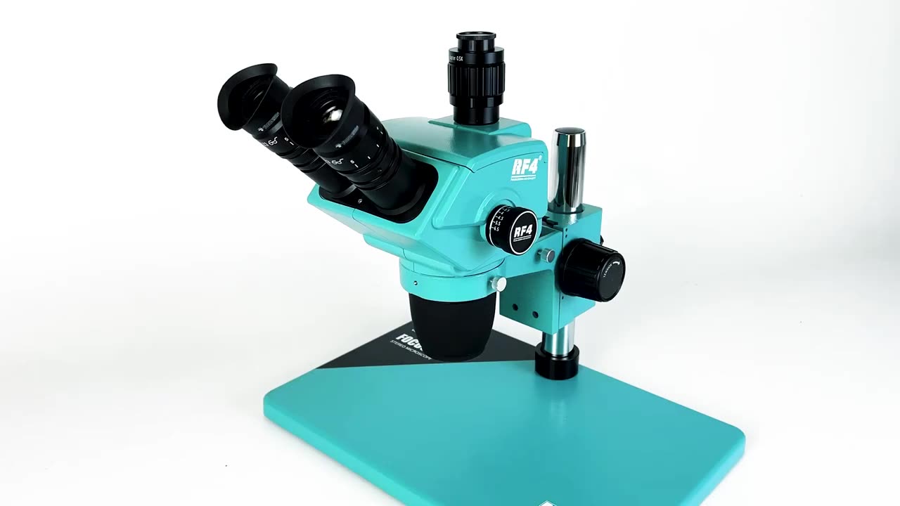 RF-6565R Trinocular Microscope - 6.5X to 65X Magnification