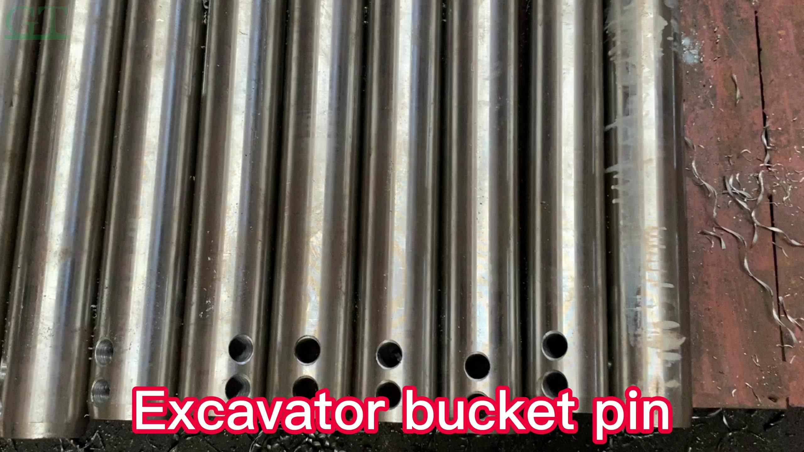 Bucket Pin Dan Busing Excavator Boom Suku Cadang Undercarriage Loader
