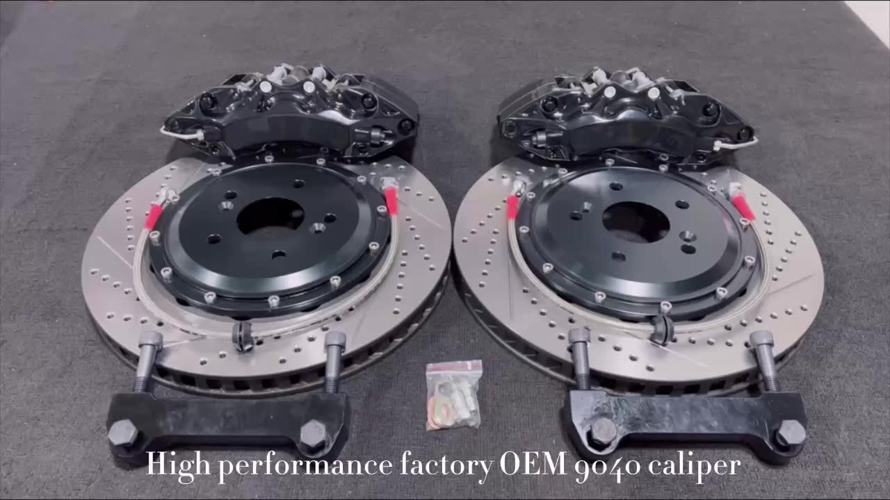 Auto Big 6 Pot 9040 Brake Caliper Disk Rotor Kit For Lexus