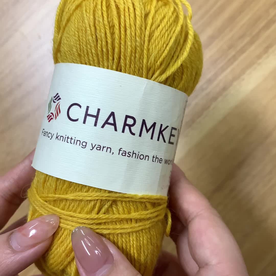 Space Dyed Crochet Yarn Cotton Hand Knitting Blended Fancy Nylon Wool