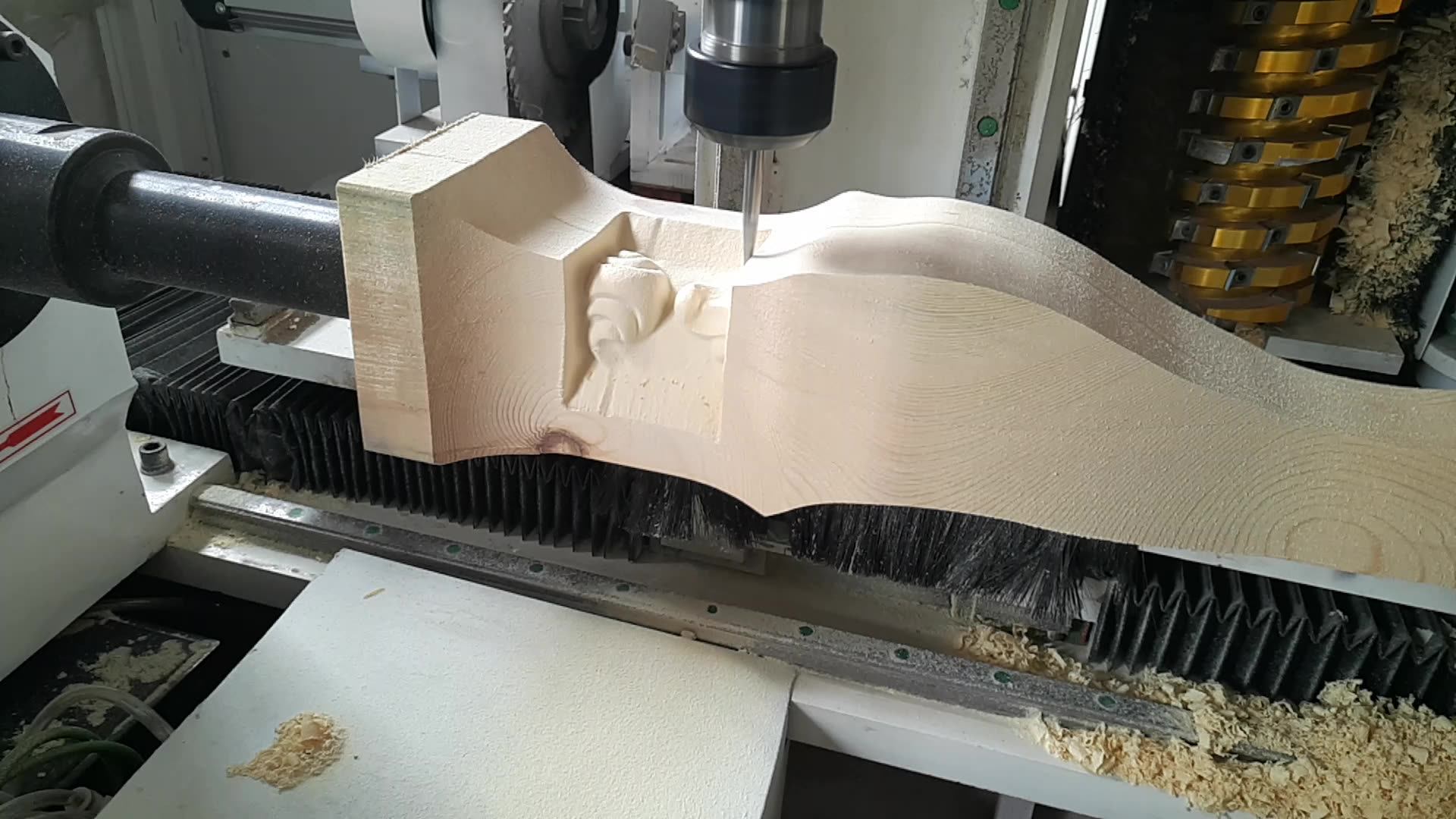 Cnc Automatic Woodworking Wood Turning Lathe Machinery Cnc Wood Lathe