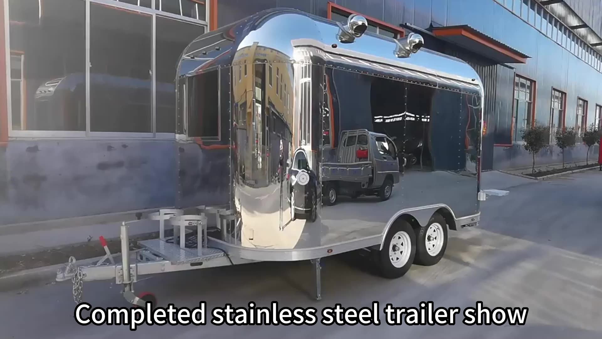 Mobile Food Carts And Concession Fully Equipped Fast Food Trailers