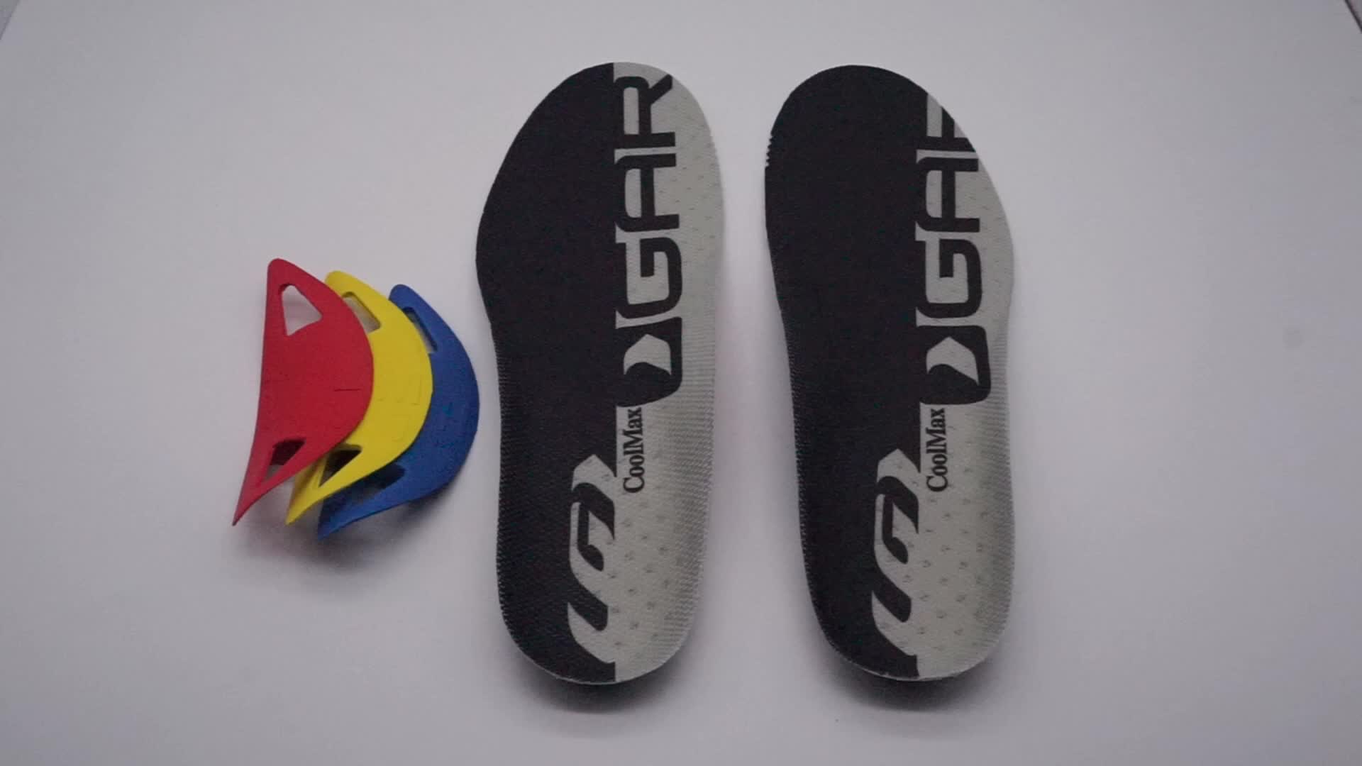 cycling insoles arch support