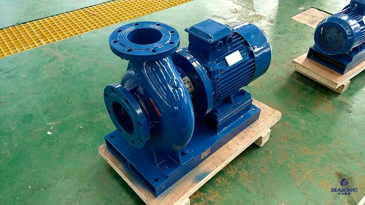 En733 Din24255 Standard Electric Monoblock Centrifugal Water Pumps