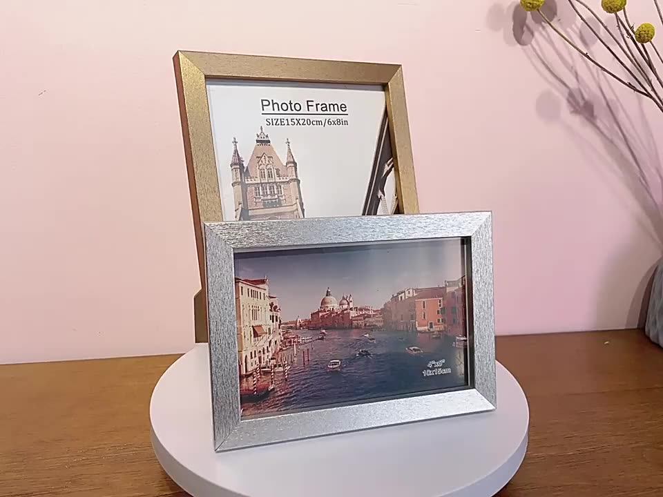 America Market Hotsale Wooden Photo Frame Other Home Decor Metal Like