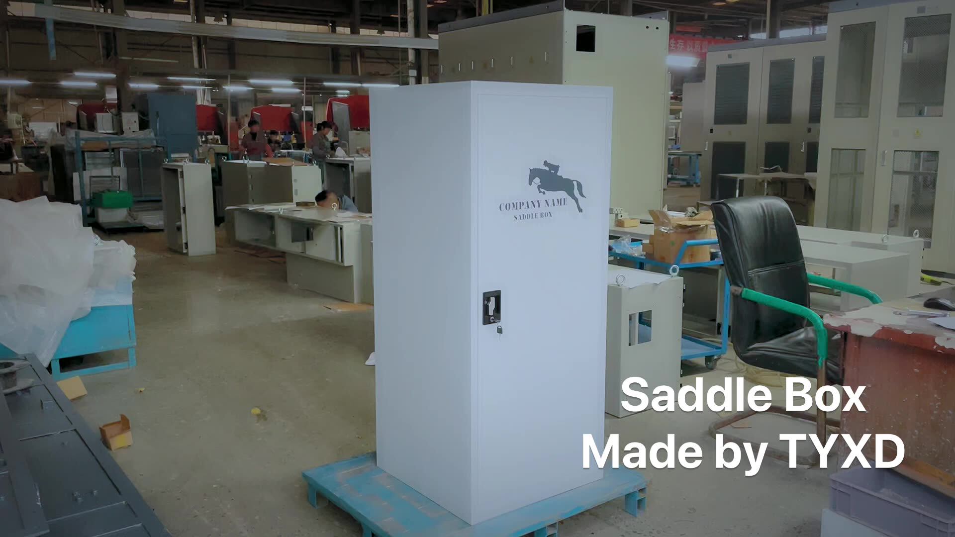 Large Lockable Metal Horse Equipment Storage Saddle Tack White Saddle Locker Buy