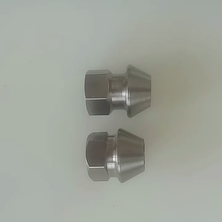 Hex 12 Point Gold Burnt Blue Rainbow Anodized M12x1.5 M14x1.5 30mm Gr5