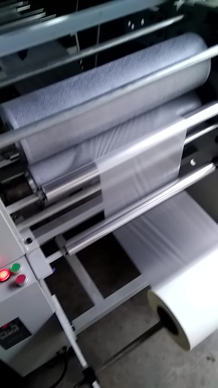 Automatic Embossing Foil 600mm Width Roll Paper Cutting To Sheets