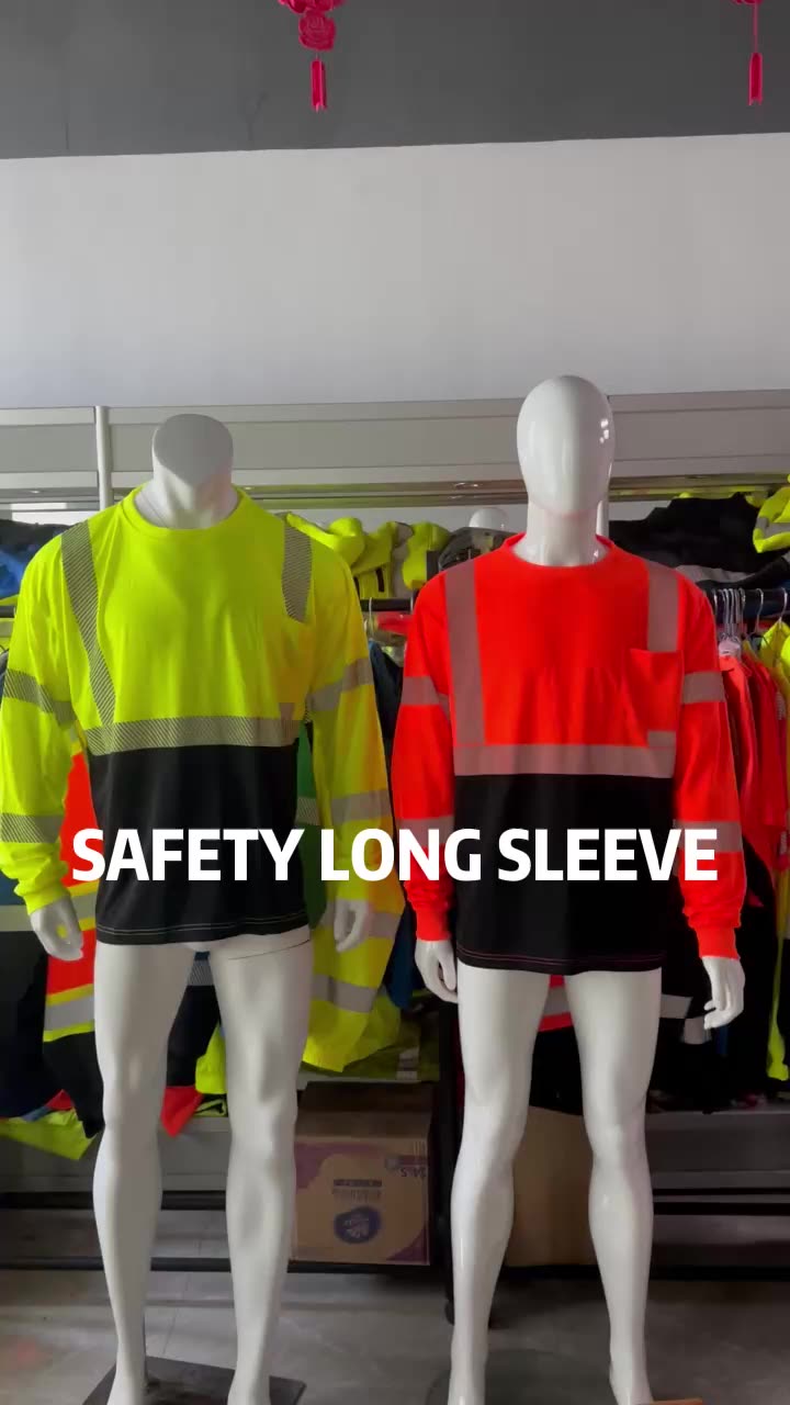 Osha Type R High Visibility Black Bottom Work Wear Construction Long
