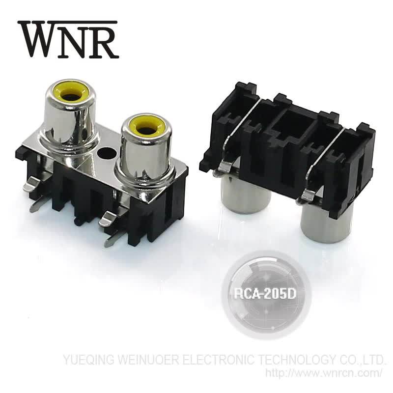 Rca205 Series 4 Pin Audio Connector Rca Jack Buy 4 Pin Rca Jack