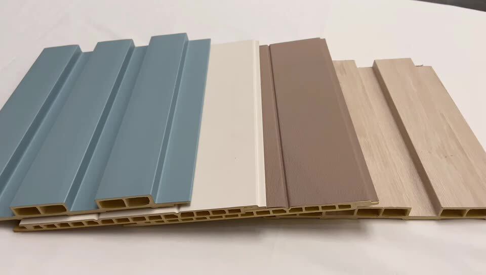 Wood Grain Interior Pvc Wall Panel 3d Durable Cladding Wallpaper - Buy