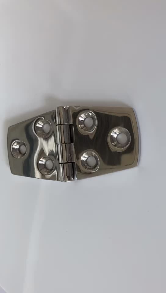 Mirror Polished Hinge Stainless Steel Marine Step Bending Hinges Boat