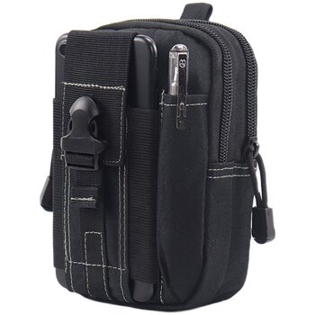 Multifunctional outdoor wear-resistant and waterproof portable tactical waist bag