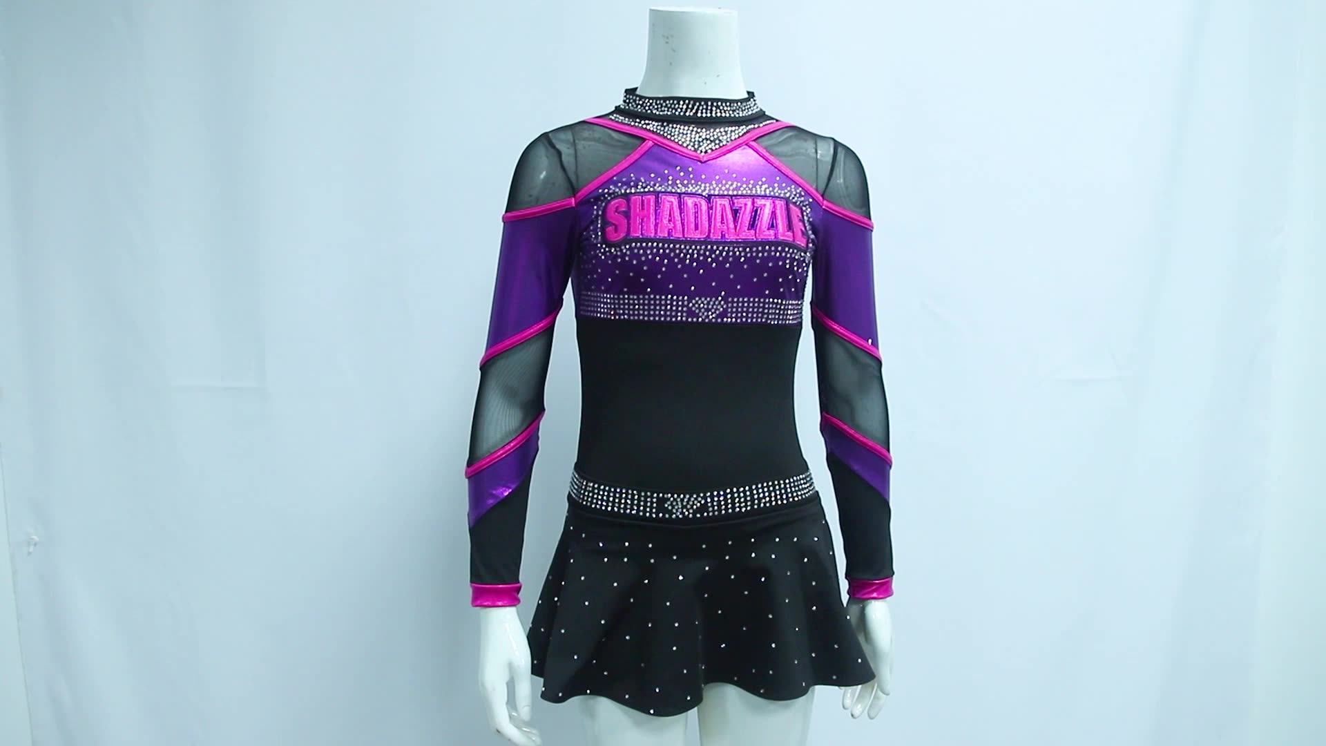 Latest Design Cheer Practice Wear High Quality Cheap Cheerleading Uniforms Costume Buy Costume