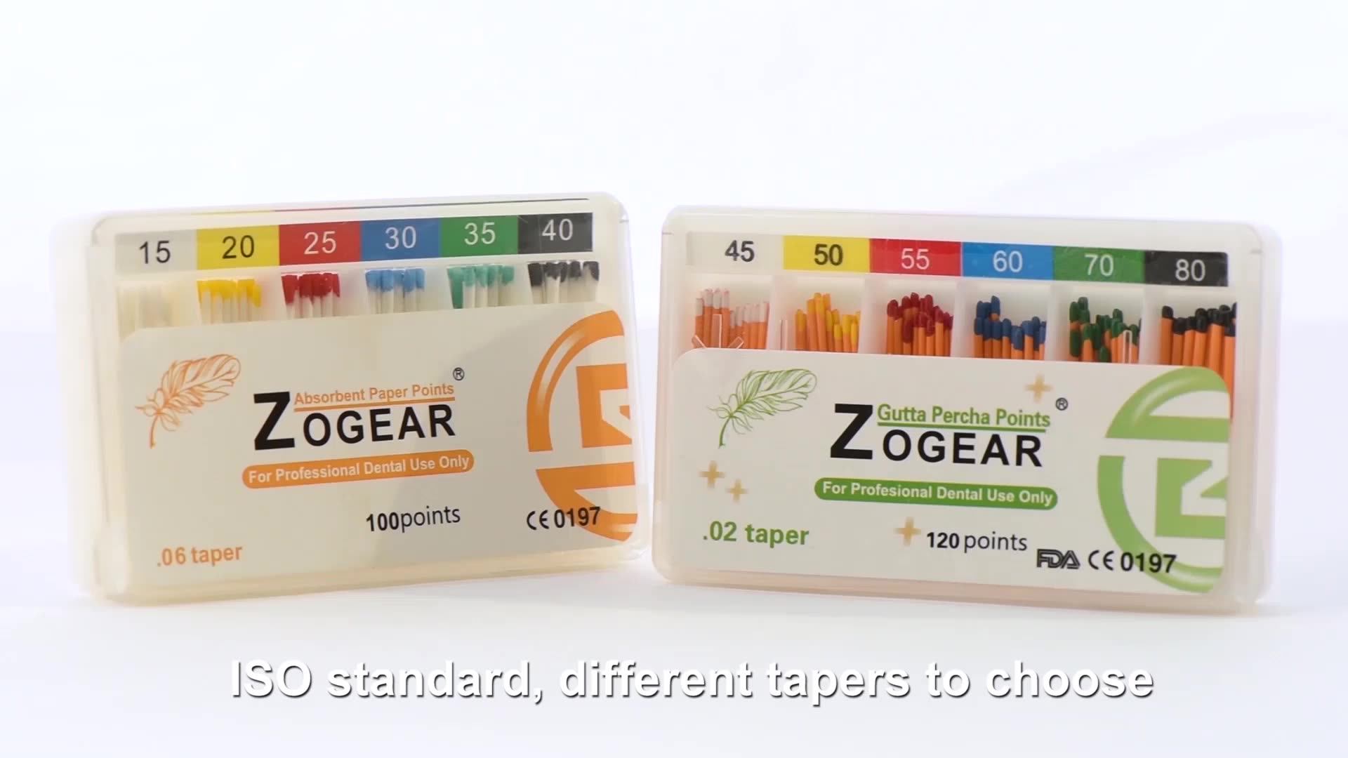 Zogearmaterial Dental,Gutapercha,Puntos De Papel Absorbentes Buy