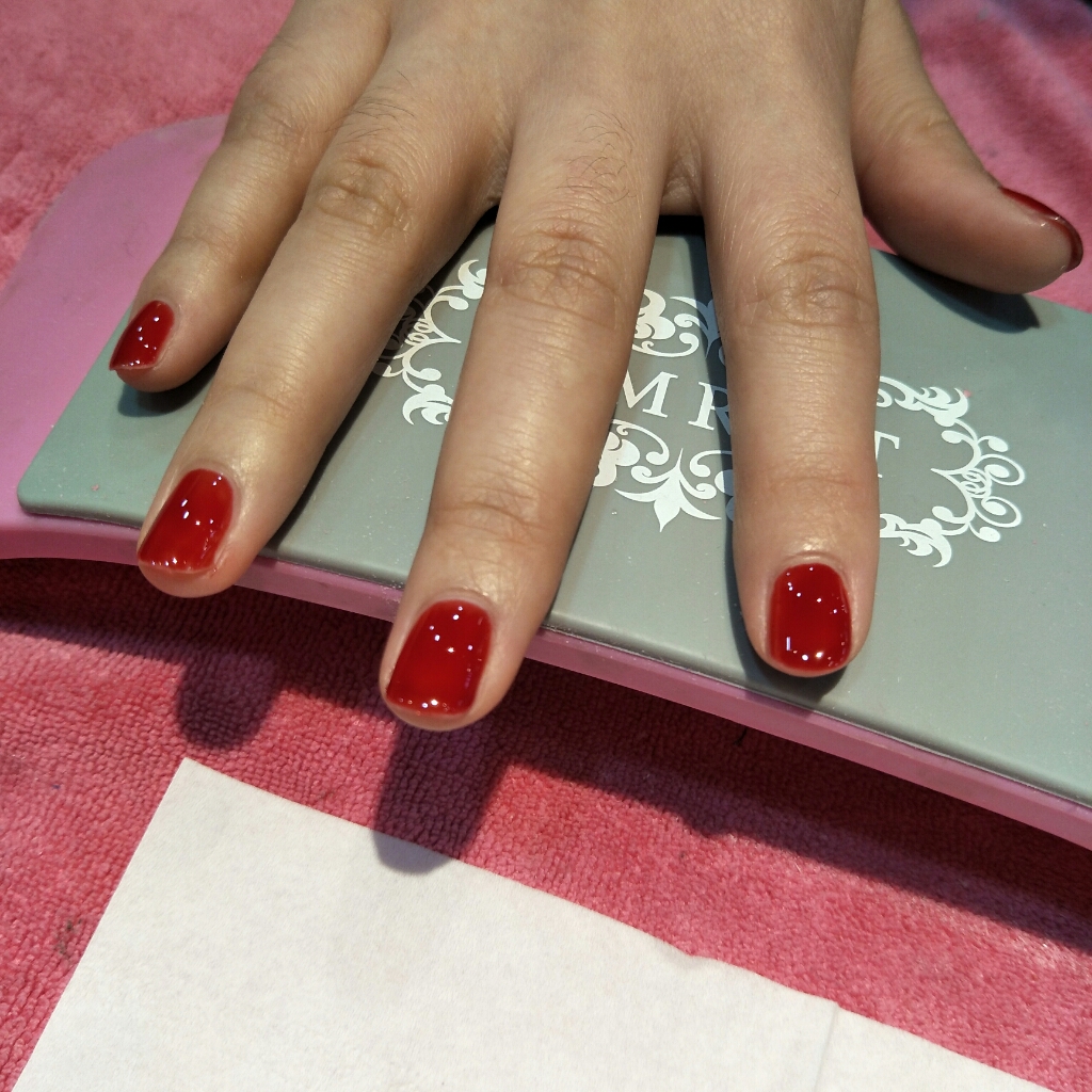 指上秀钛金红6色甲油胶怎么样是什么级别的，轻奢级产品使用一个月感受,第5张