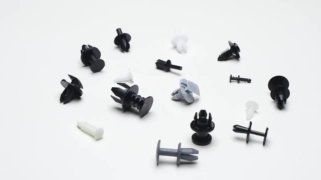 Uxcell 70pcs Car Plastic Rivets - 6mm Hole Size Universal Trim Clips For Door, Fender & Bumper