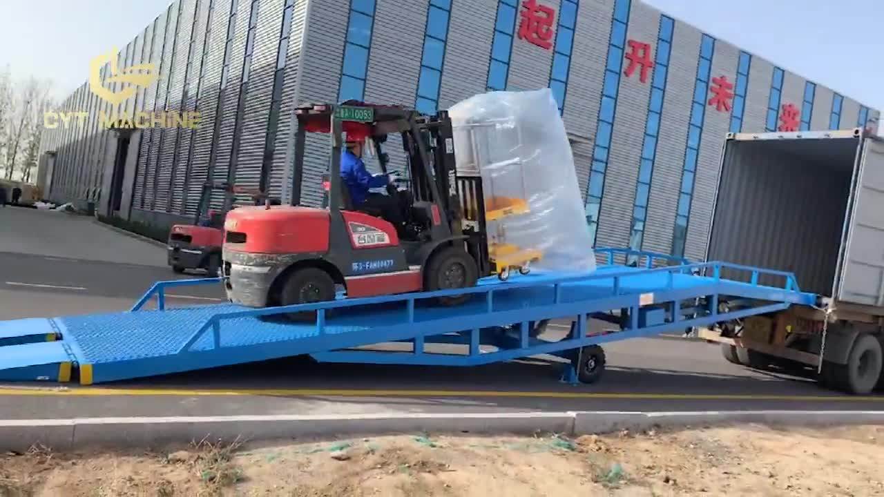Hot Sale 6t Capacity Portable Mobile Forklift Loading Ramp Buy