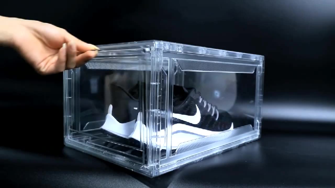 Wholesale Acrylic Shoe Box Clear Plastic Stackable Customized Shoes Sneaker Box Buy Shoes