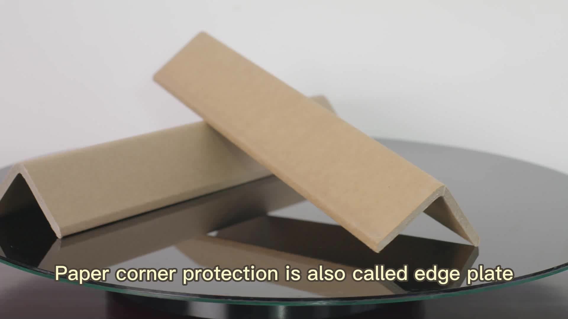 Hard Pallet Angle Lshaped U Shaped Edge Guard Paper Carton 15mm Cutter