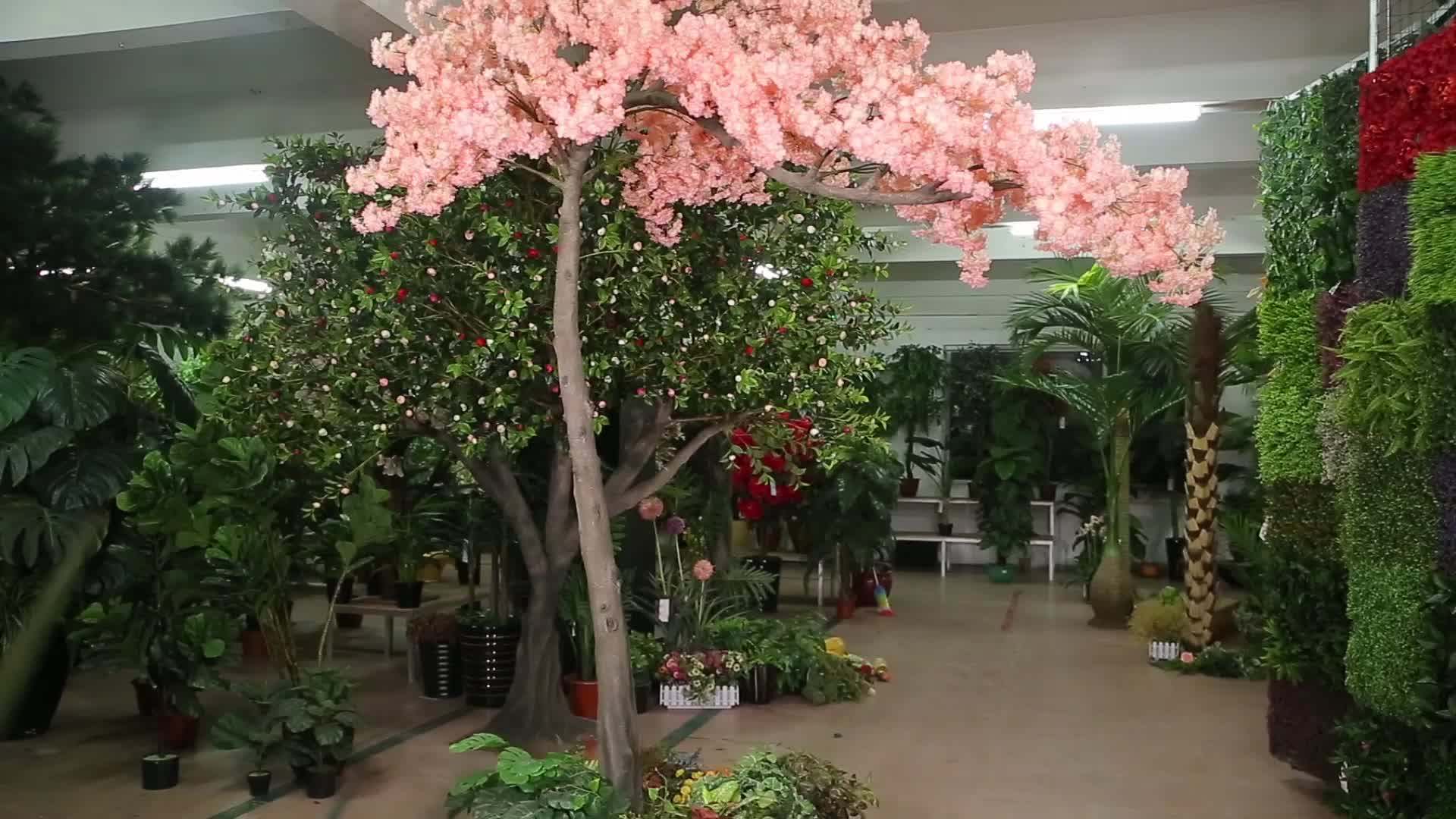 Guangzhou Factory Customize Artificial Cherry Blossom Tree Sakura Trees For Wedding Arch