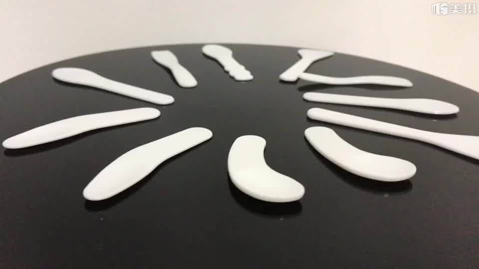 Silicone Cosmetic Spatula,Cosmetic Face Mask Cream Spatulas Little