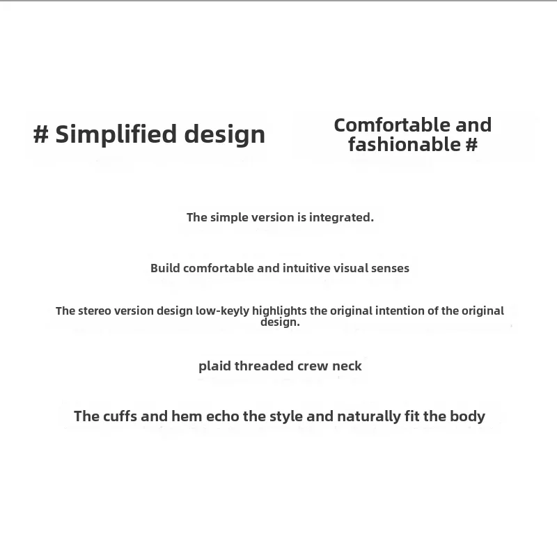 One-piece pure cotton long-sleeved T-shirt round neck simple and versatile style for men and women pure white spring and autumn base new style