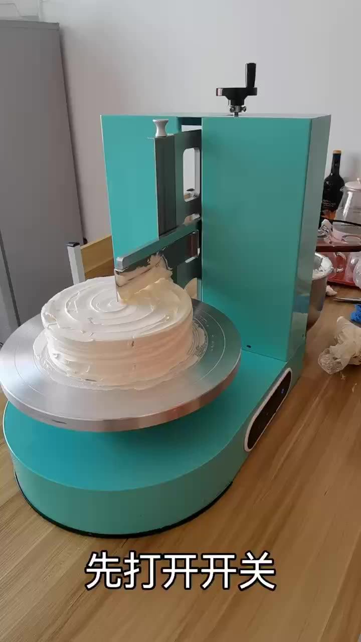 Oem Birthday Cake Cream Icing Coating Machine Bread Cake Cream Butter