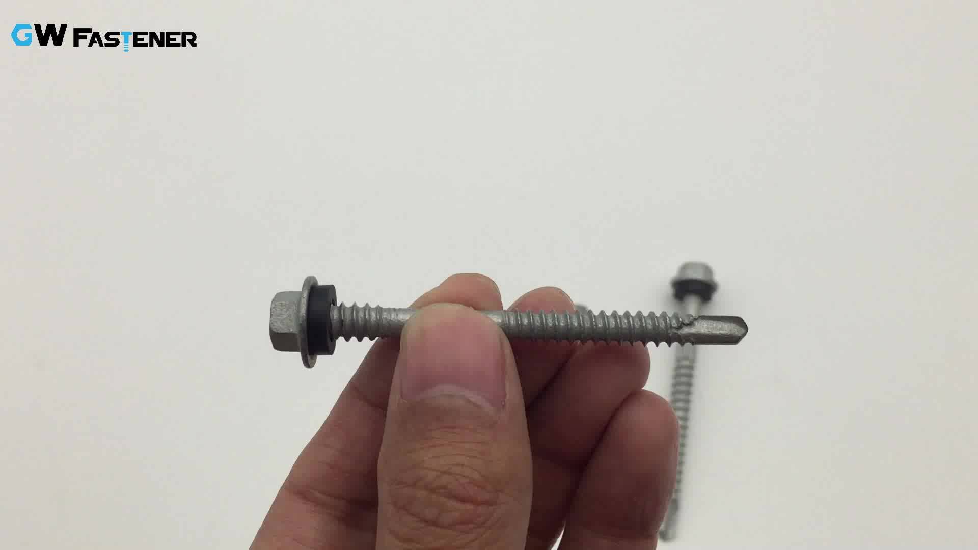 Factory Price Hex Head Galvanized Self Drill Roofing Screw Buy Self