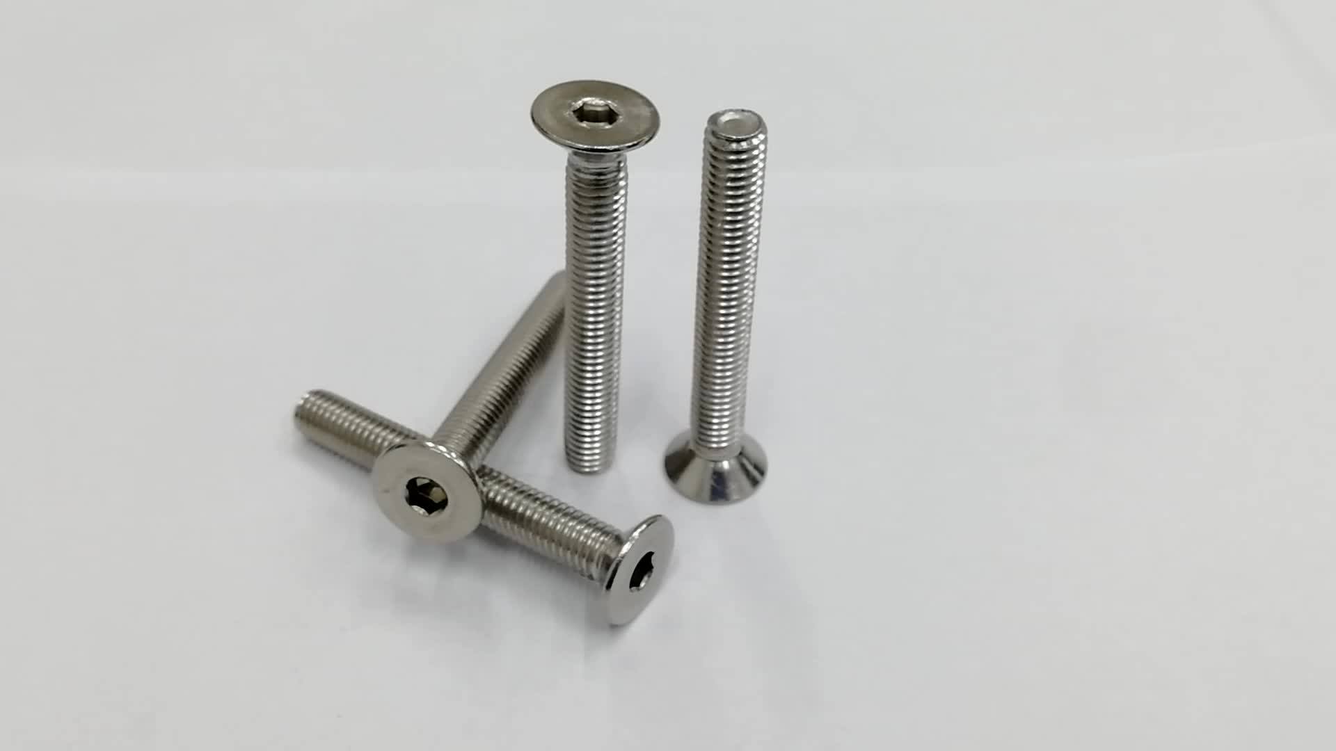Stock Fastener Din7991 Stainless Steel Allen Flat Head Screw Buy