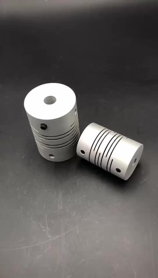 High Quality Aluminum Miniature Shaft Coupling Set Screw Type Flexible