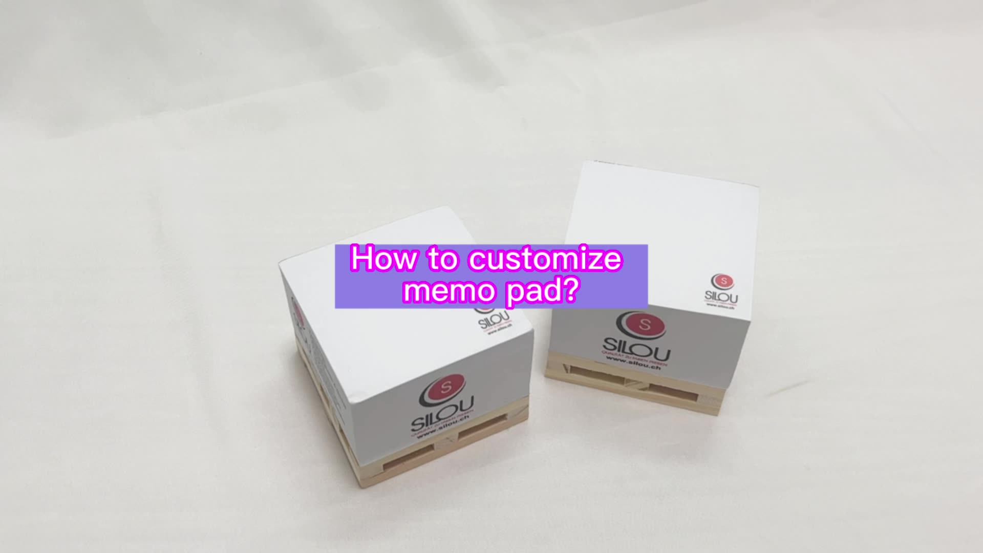 Customized Small Pallet Sticky Note Cube Promotional Sticky Notes Pads