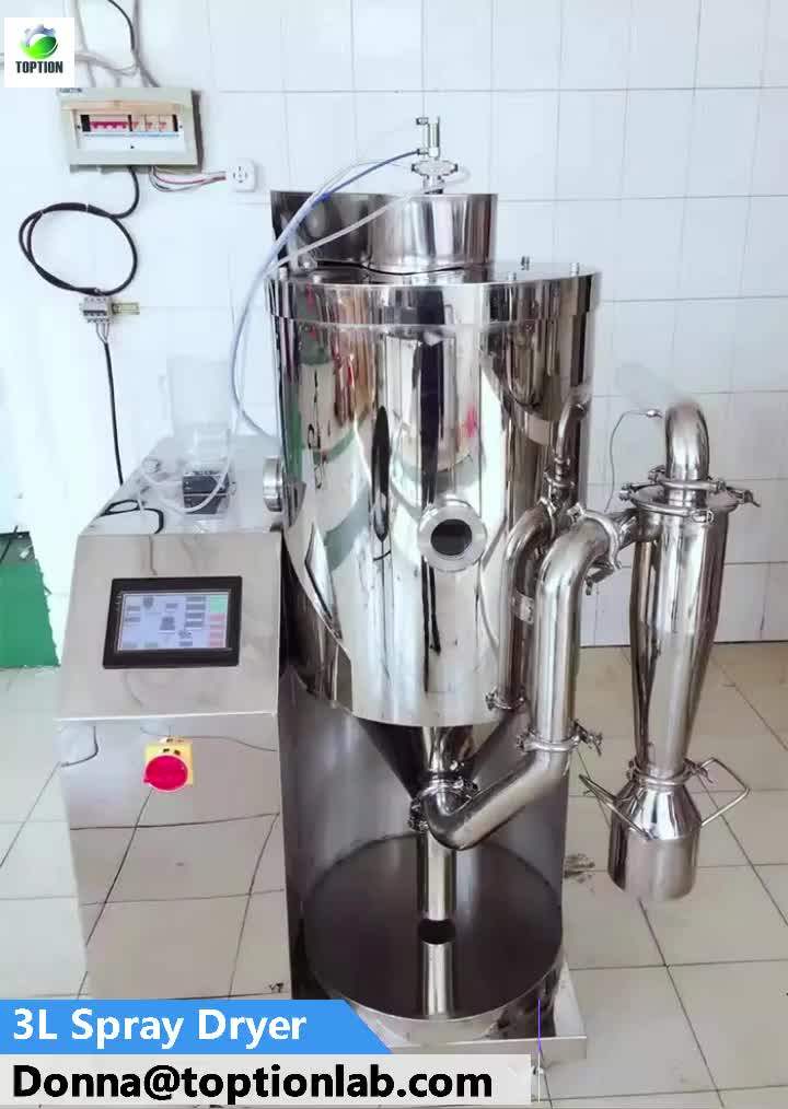 Spray Drying Equipment Type Lab Spray Dryer From Liquid To Powder 2l/h