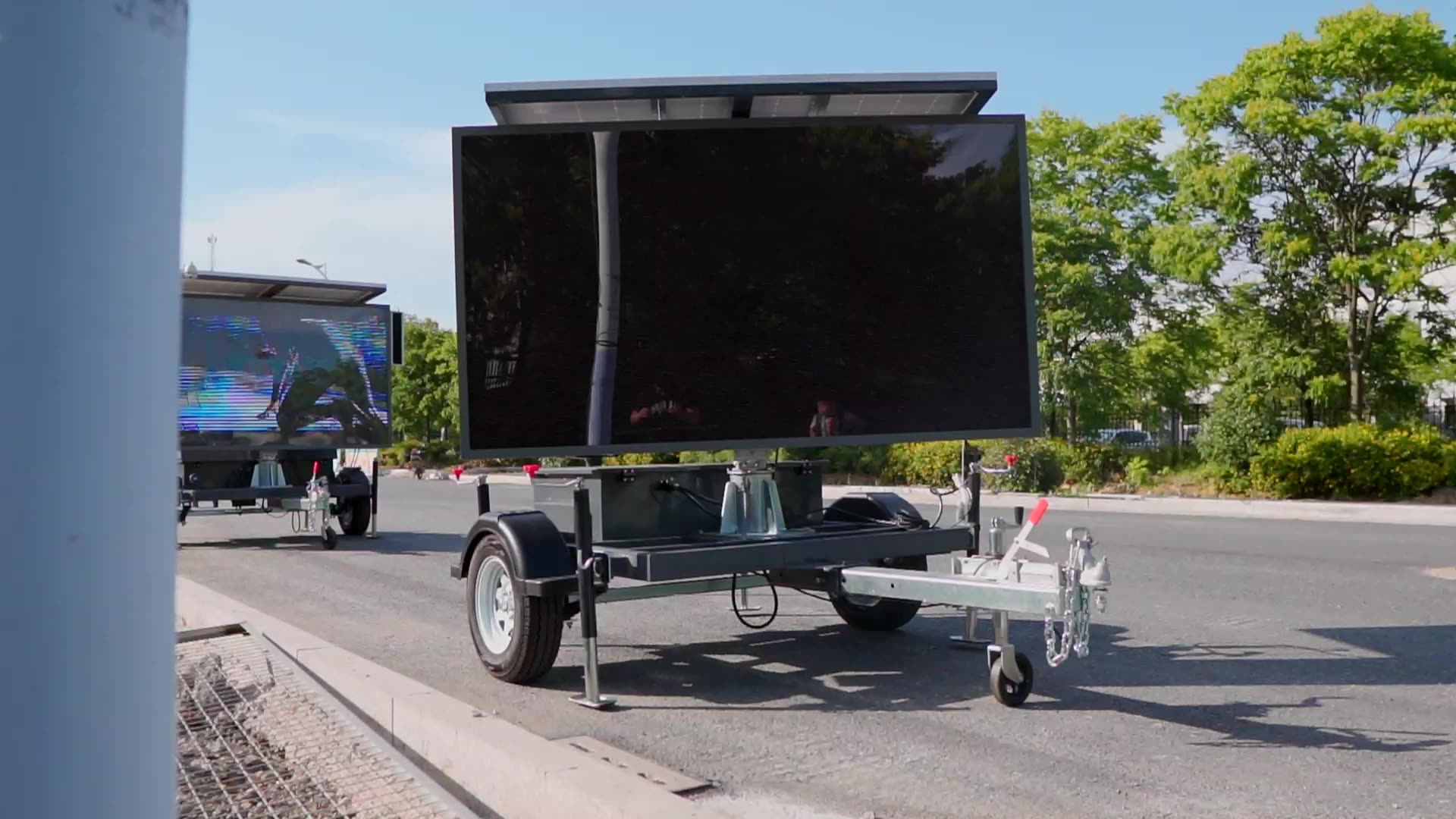 Programmable Signs Led Warning Trailers Variable Message Signs Buy