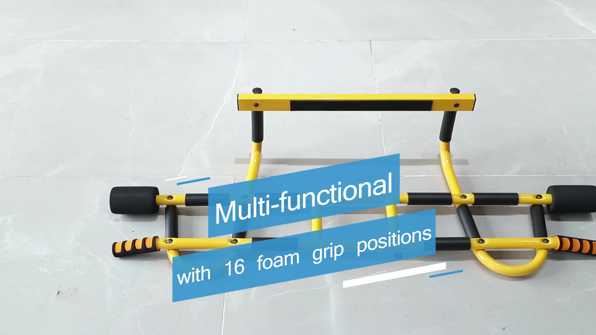 Wellshow Sport Door Gym No Screw Pull Up Bar Doorway Pull Up Chin Up