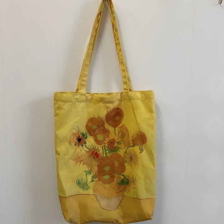 Wholesale Reusable Sunflower Van Gogh Cotton Canvas Tote Bag Buy