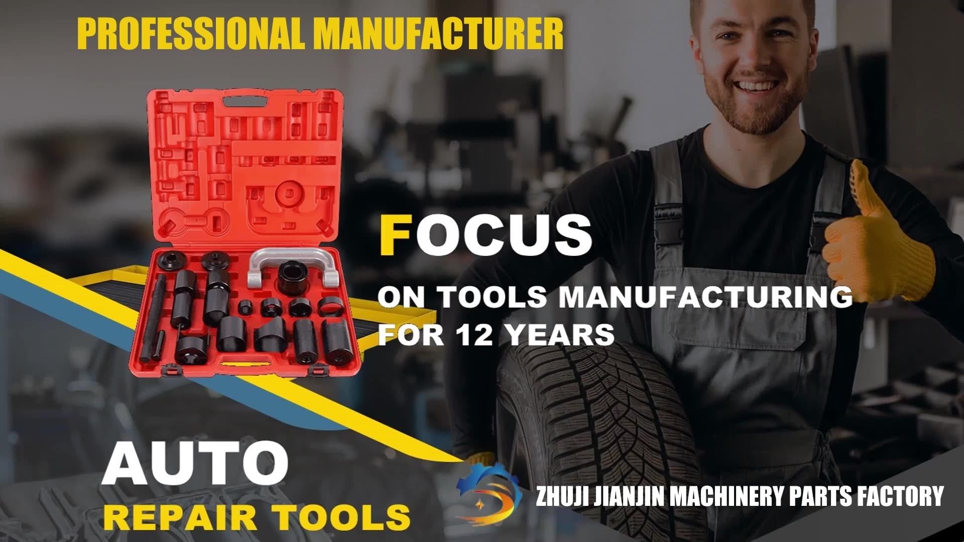 12pcs High Quality Bearing Separator Puller Kit Vehicle Garage Gear