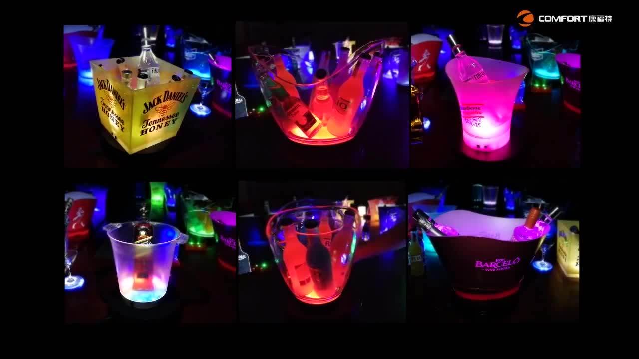 2019 Big Night Club Wine Led Ice Bucket Holder Champagne Corona Beer